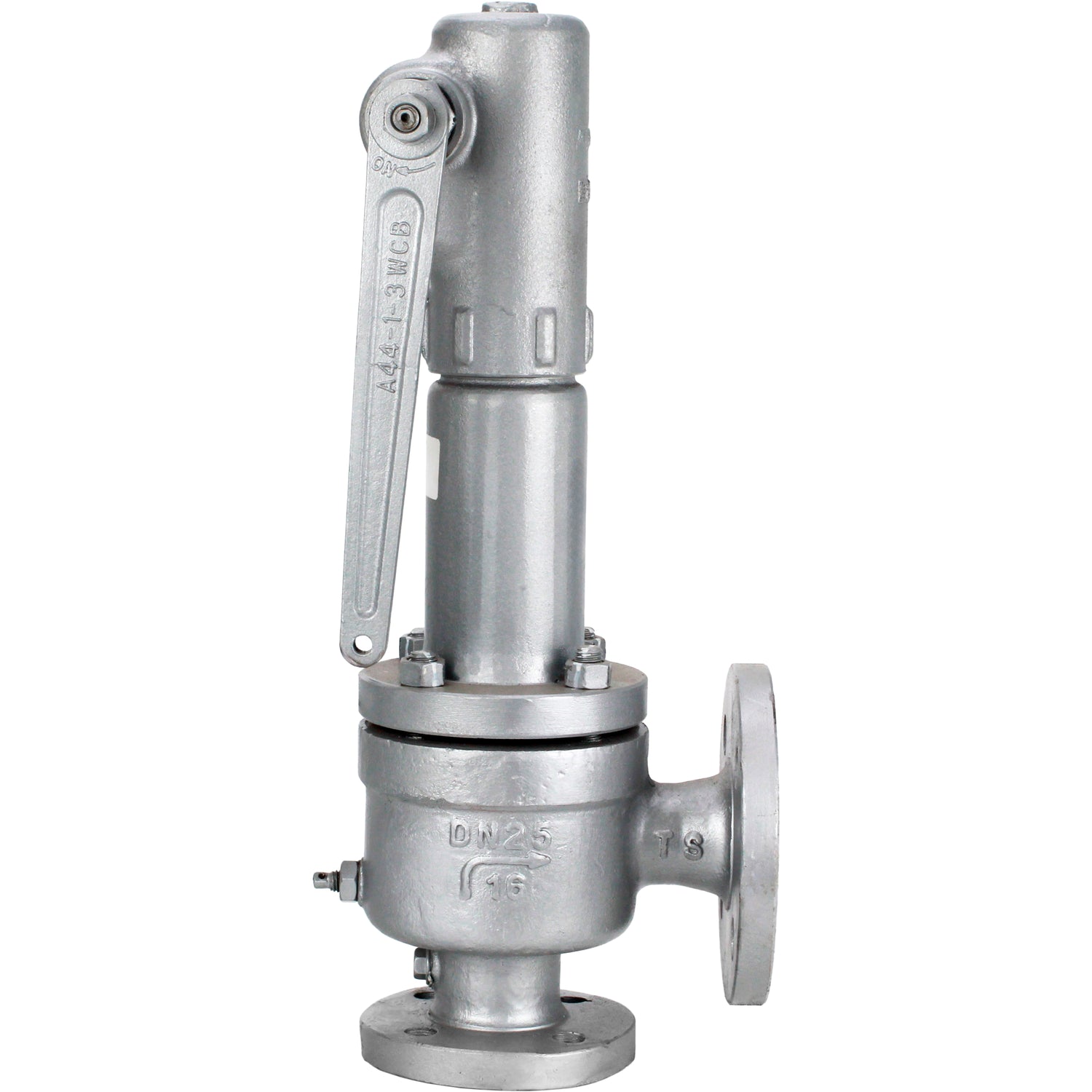 Spring loaded safety relief valves Elephant VR2130M-F full-lift, flanged, body - steel 25L, disc - steel 20X13, seal - metal