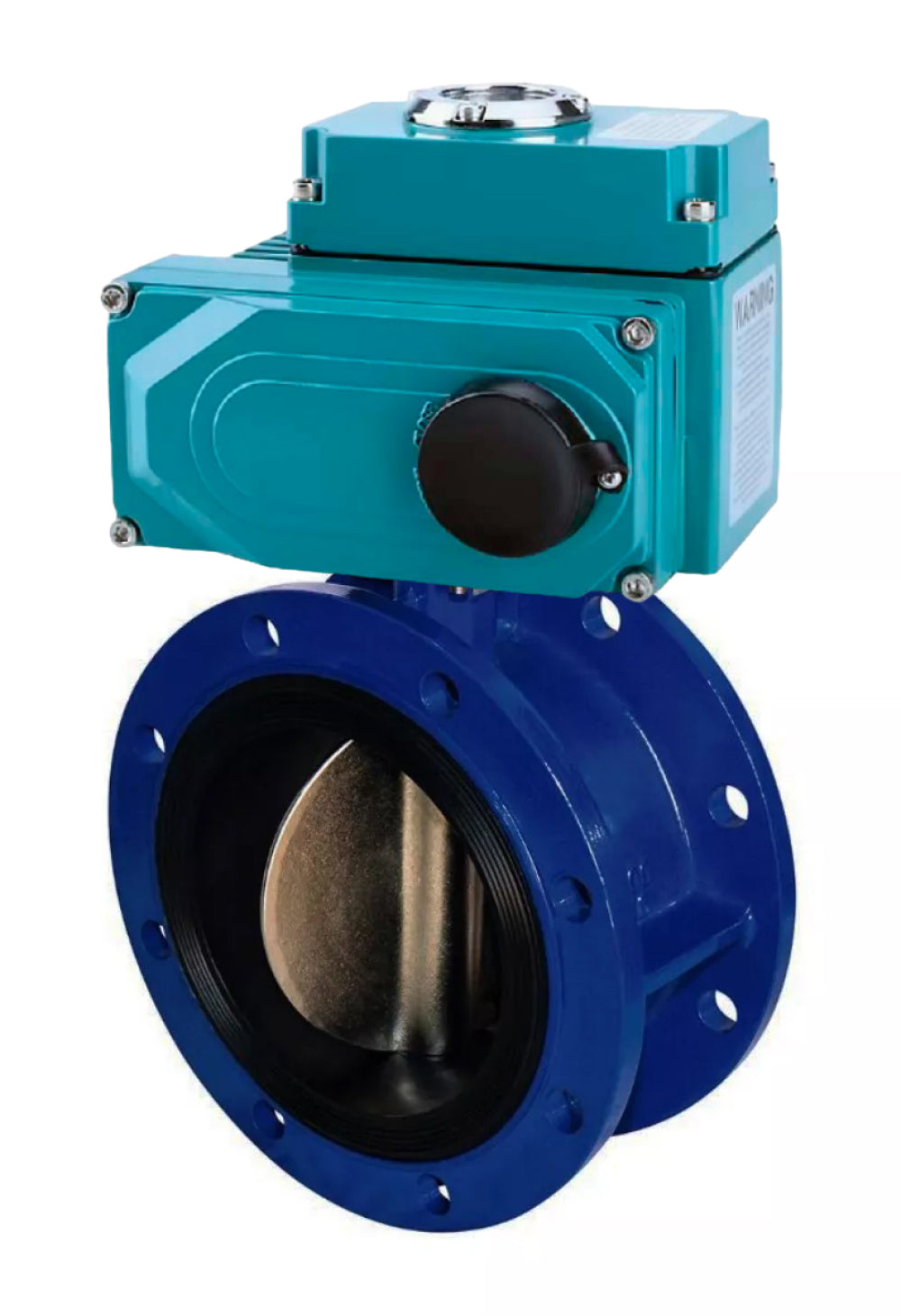 Vanne papillon d'eau Elephant WBV1331E-2W-FH, matériau du corps - Fonte GGG40/EN-GJS-400-15, matériau du disque - Acier inoxydable AISI 304, joint - EPDM, actionneur électrique QT-N-020EM-O1-24VDC-U1 HARK