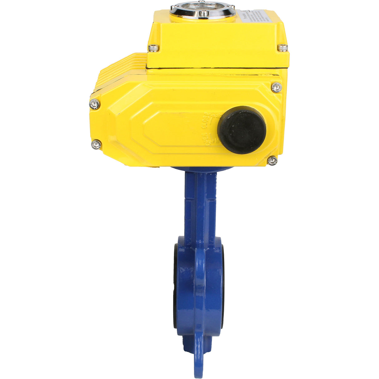 Vanne papillon d'eau Elephant ggg50-316l-epdm-elephant-380, matériau du corps - fonte GGG50, matériau du disque - acier inoxydable AISI 316L, joint - EPDM, commande par actionneur électrique