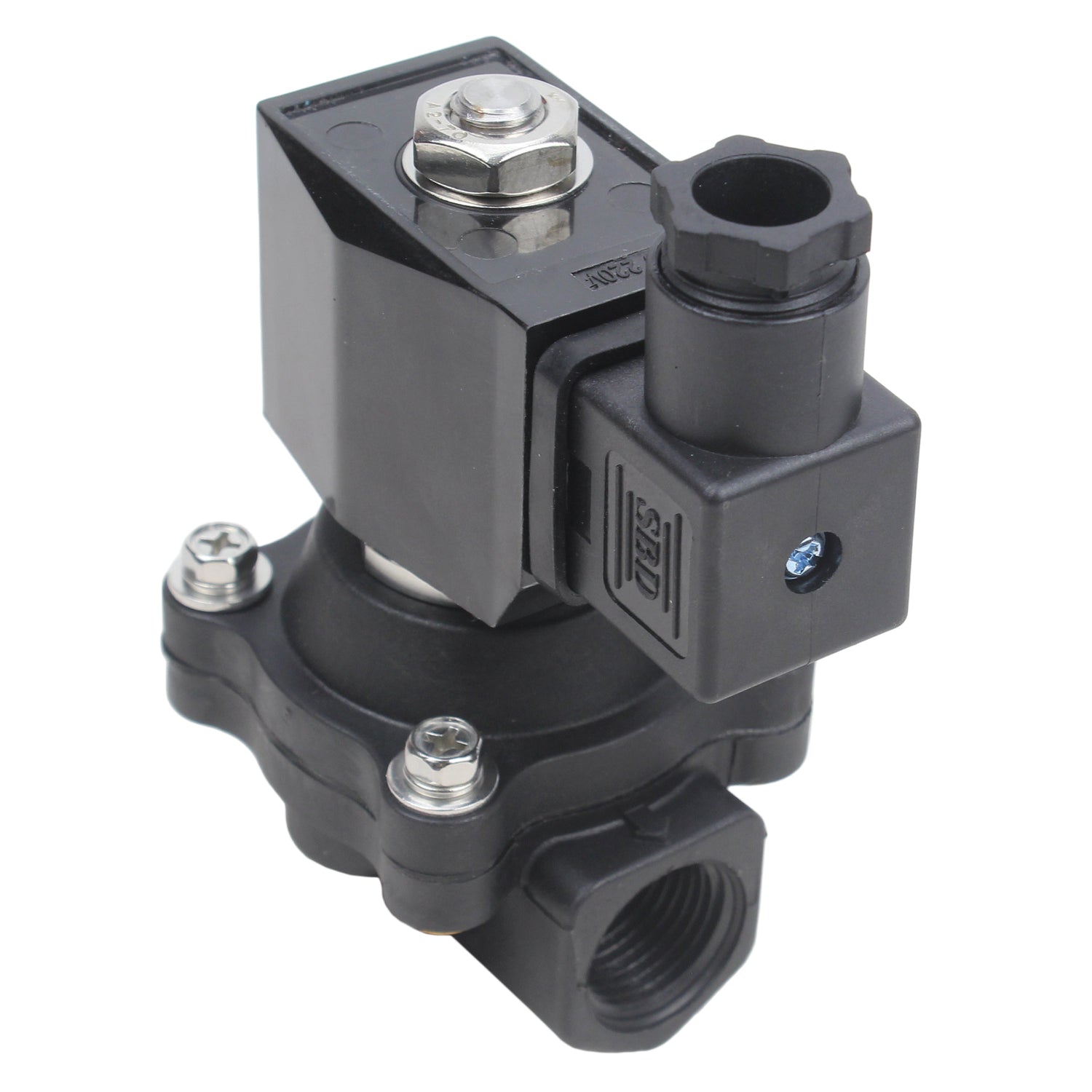 Électrovanne Elephant VS541-NT-NC-24VAC, matériau du corps - Plastique, joint - NBR, normalement fermé, bobine - 24 VAC