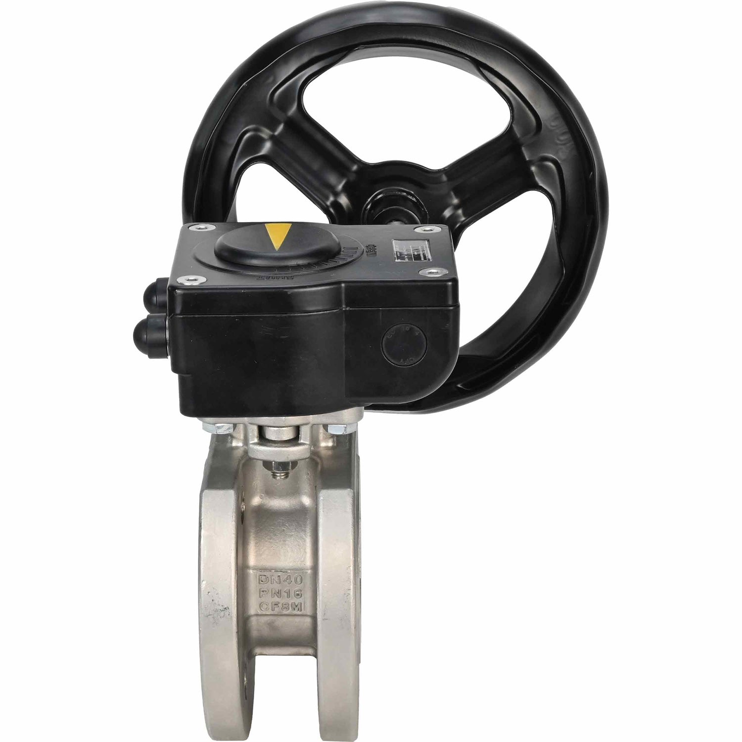 Robinet à boisseau sphérique en acier inoxydable Elephant kchmfp_ham, matériau du corps - acier inoxydable AISI 316, matériau de la bille - acier inoxydable AISI 316, joint - PTFE, commande par poignée