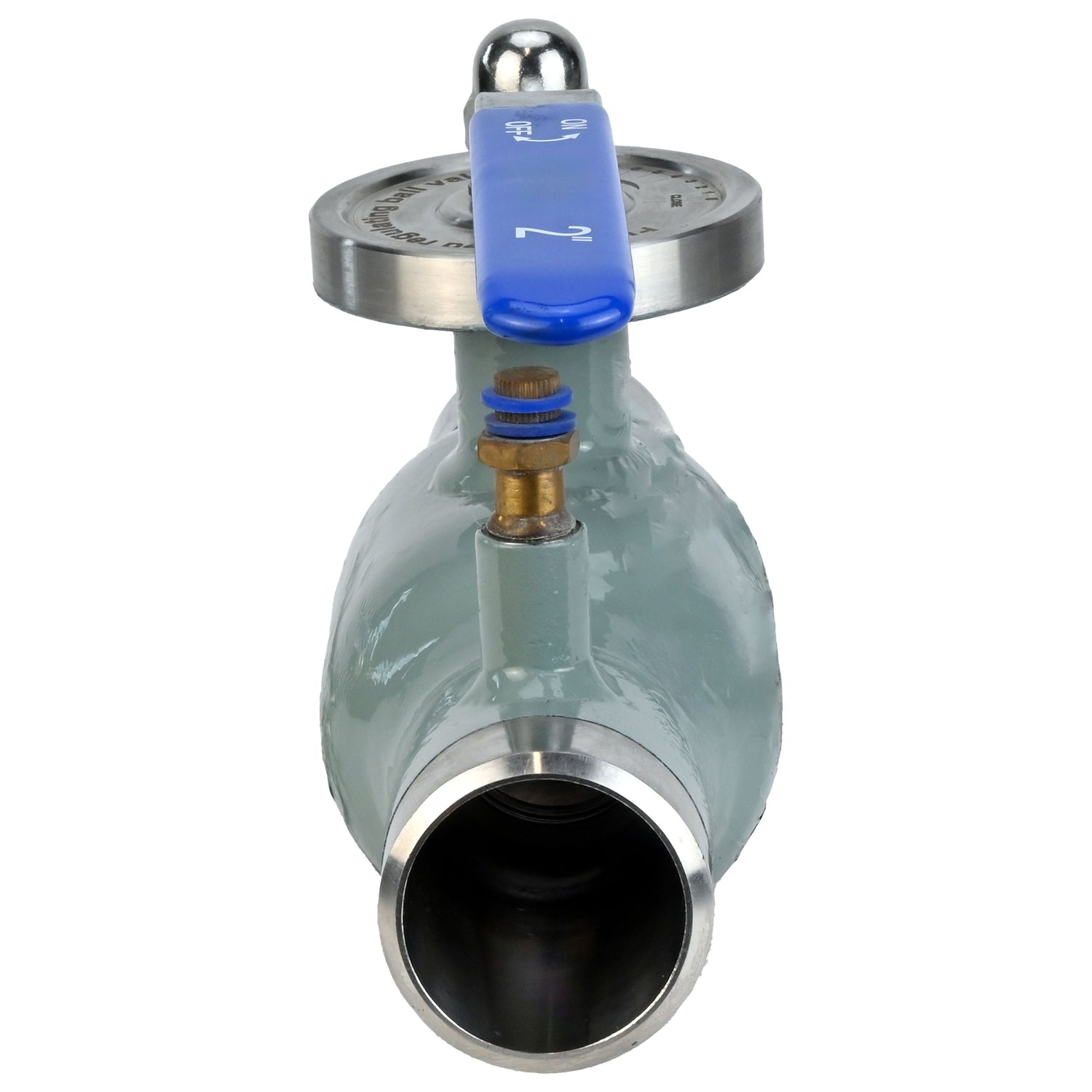 Vannes à boisseau sphérique de contrôle Elephant BVR3232P(1pc)-SP-WH en acier inoxydable 316, alésage standard, soudées, avec poignée, avec embouts