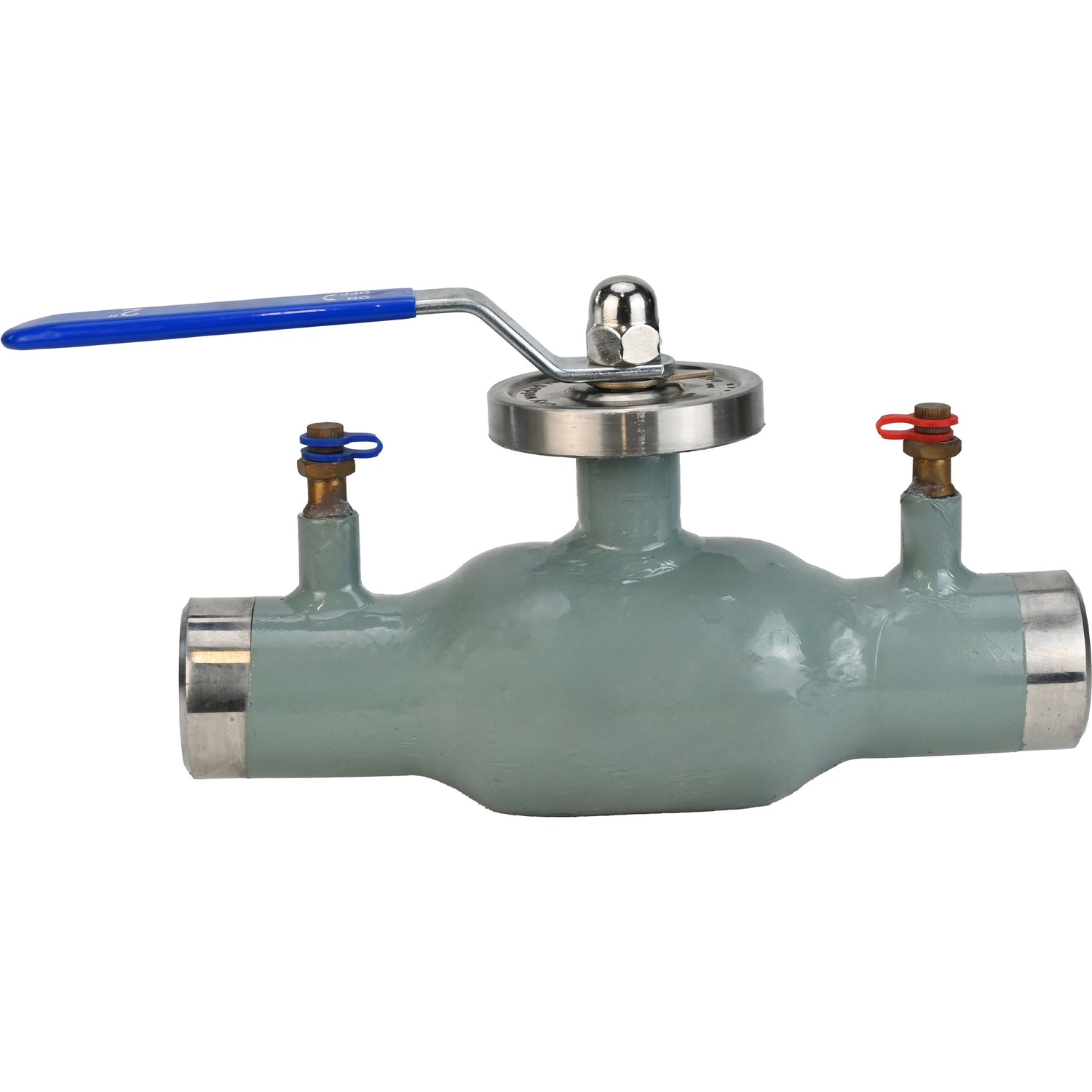 Vannes à boisseau sphérique de contrôle Elephant BVR3232P(1pc)-SP-WH en acier inoxydable 316, alésage standard, soudées, avec poignée, avec embouts