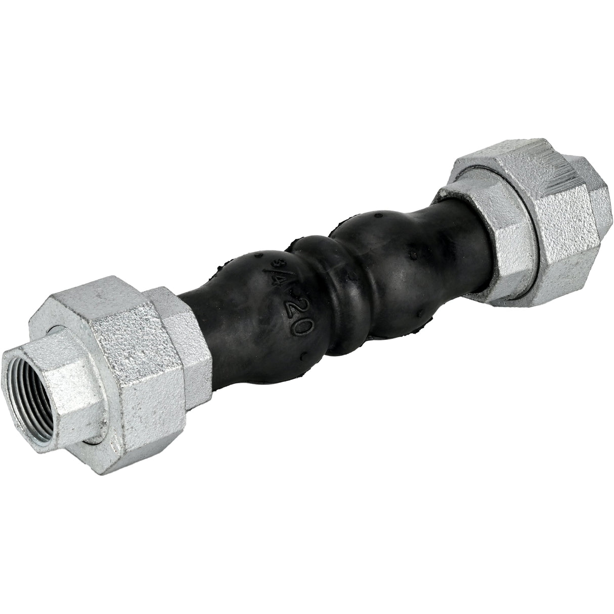 Compensateurs en caoutchouc Elephant CR-E17-T PN16, insert en caoutchouc (corps) - EPDM, type de raccordement - fileté, matériau des éléments filetés - fonte