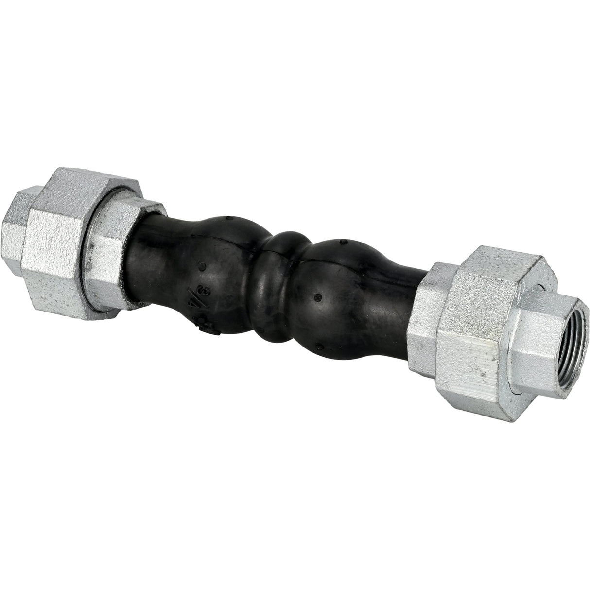 Compensateurs en caoutchouc Elephant CR-E17-T PN16, insert en caoutchouc (corps) - EPDM, type de raccordement - fileté, matériau des éléments filetés - fonte