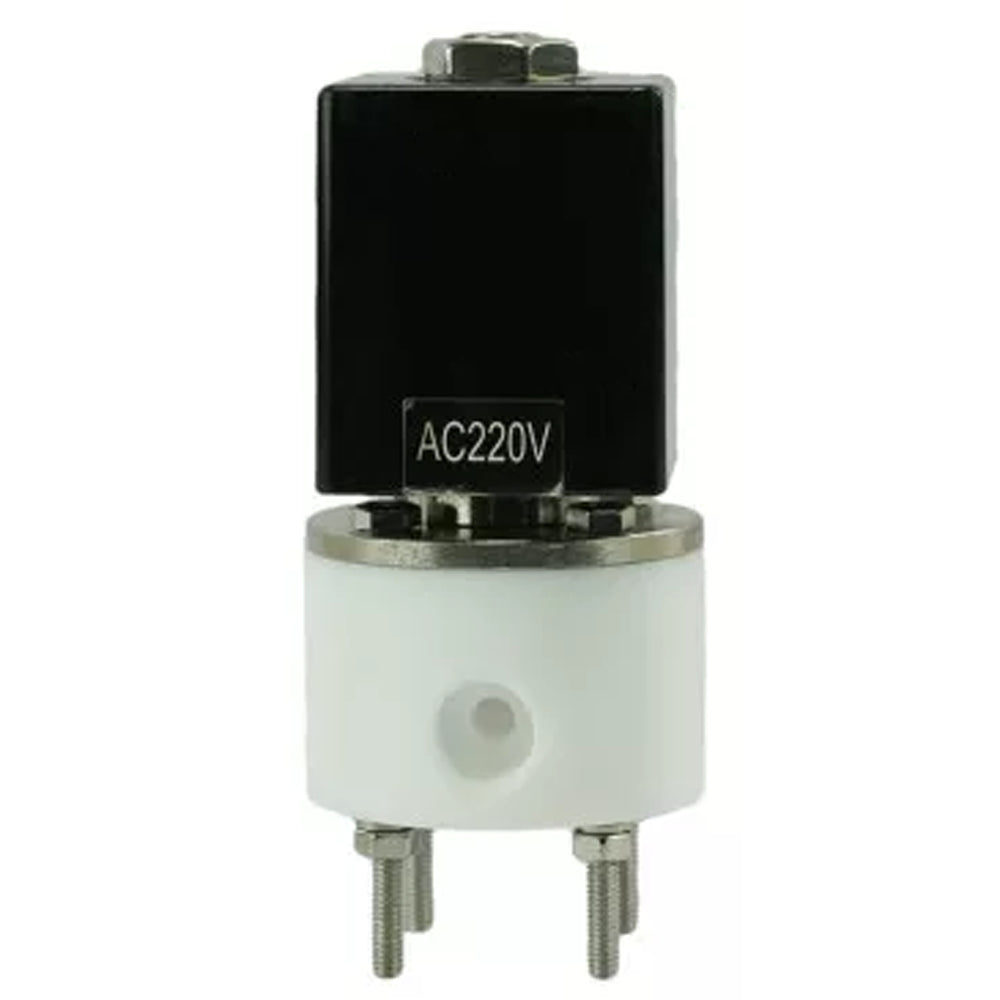 Électrovanne électrique à action directe normalement ouverte à deux voies Elephant DHF11-НО PTFE PTFE G 110/220V, matériau du corps - PTFE, joint - PTFE