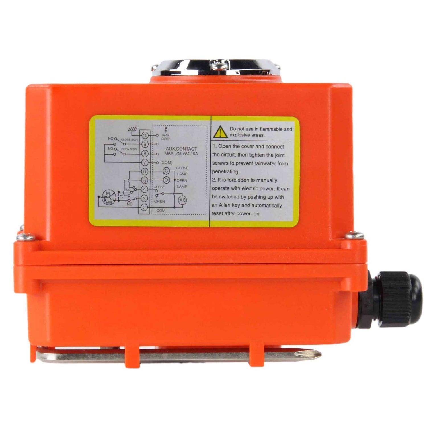 Actionneur électrique quart de tour Elephant 003 220 V