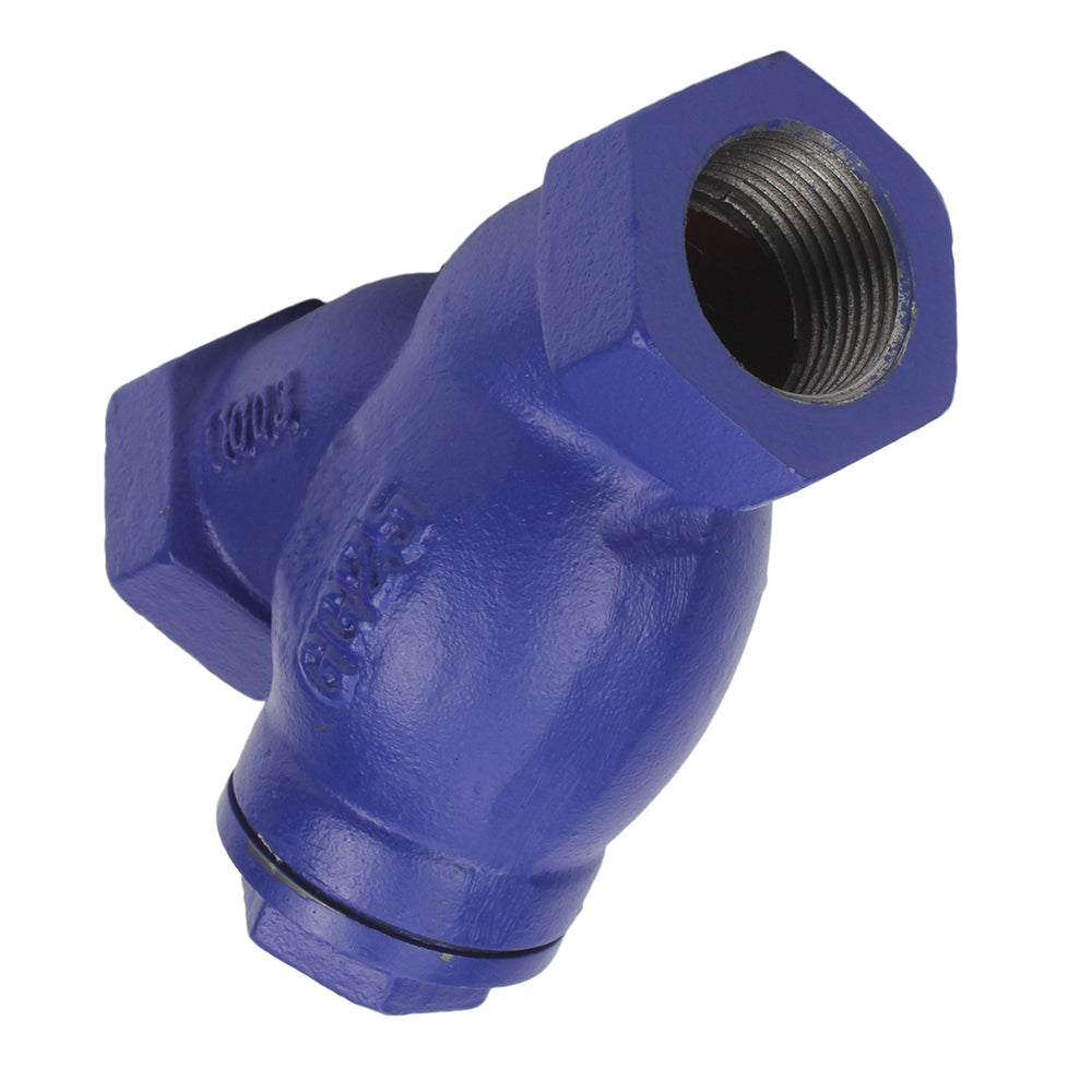 Filtre à tamis Elephant 823А PN16 fileté, matériau du corps - fonte GGG25, matériau de l'élément filtrant - acier inoxydable AISI 304, joint - PPL