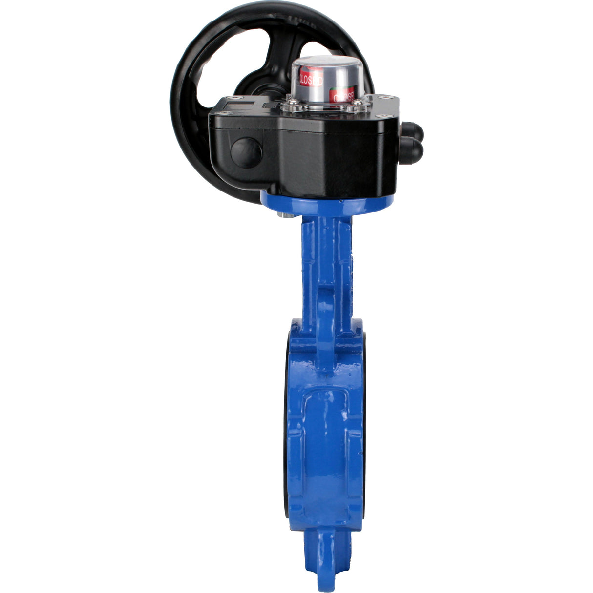 Vanne papillon d'eau Elephant g50-g40-epdm-elephant-hgb, matériau du corps - fonte GGG50, matériau du disque - fonte GGG40, joint - EPDM, à engrenages