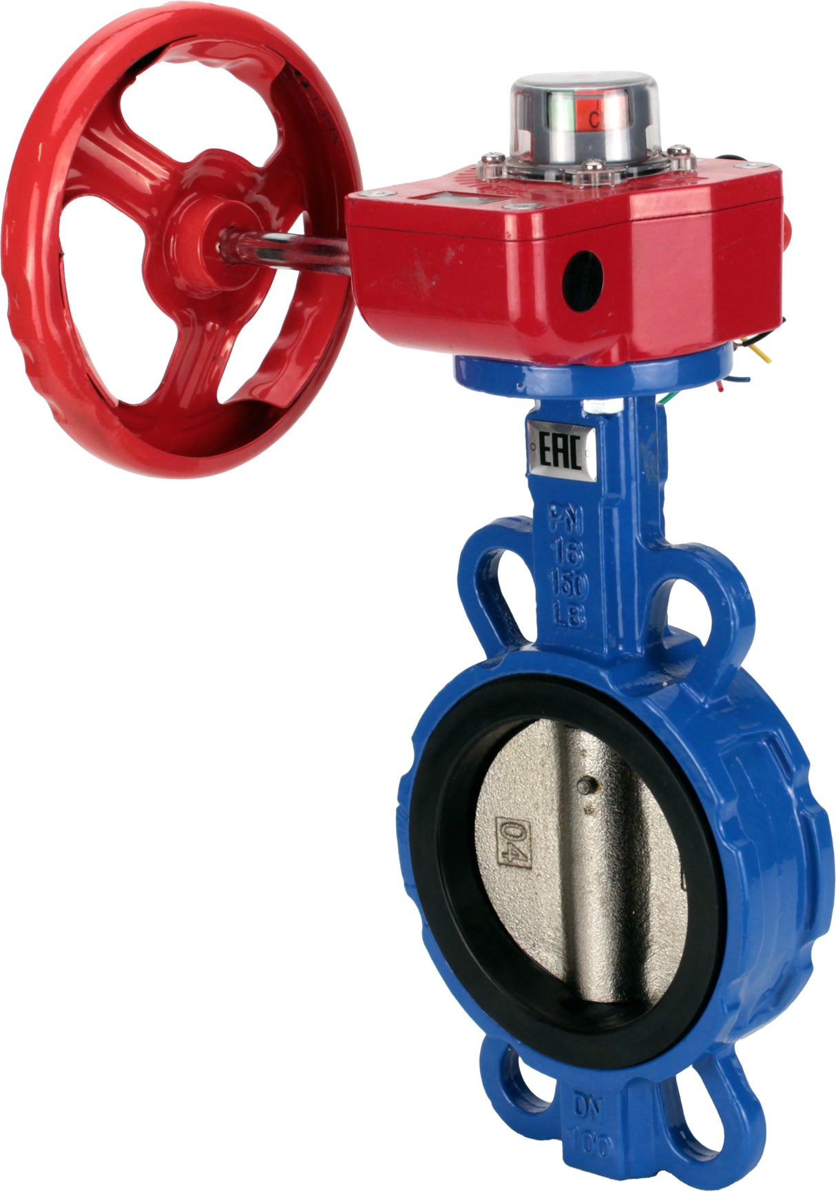 Vanne papillon d'eau Elephant g50-g40-epdm-elephant-hgbf, matériau du corps - fonte GGG50, matériau du disque - fonte GGG40, joint - EPDM, à engrenages