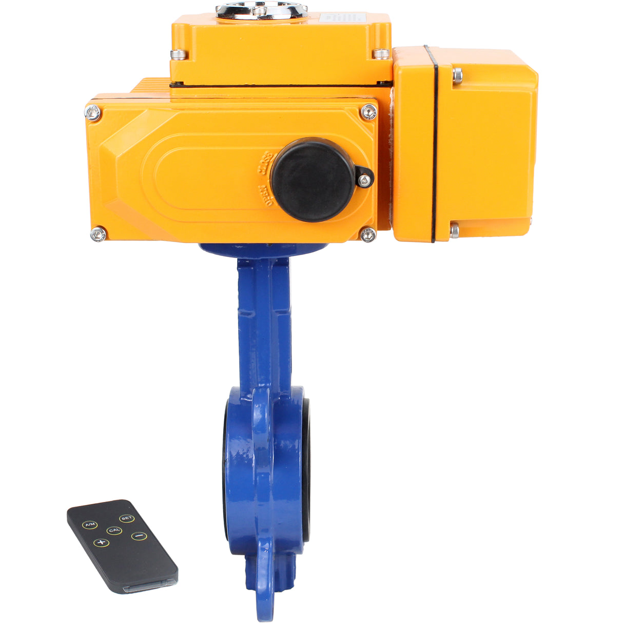 Vanne papillon d'eau Elephant ggg50-316l-epdm-elephant-110/220-0-10, matériau du corps - fonte GGG50, matériau du disque - acier inoxydable AISI 316L, joint - EPDM, commande par actionneur électrique