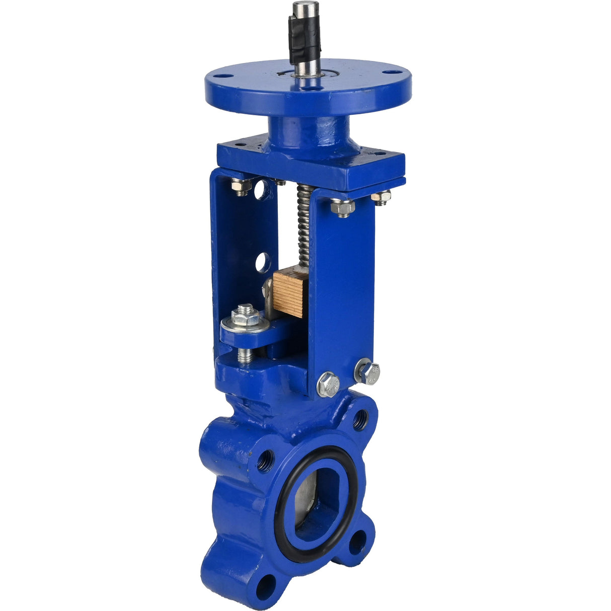 Vanne à guillotine Elephant GVKN1331N-2W-Fb-ISO, matériau du corps - fonte GGG40, matériau du couteau - acier inoxydable AISI 304, joint - NBR, tige uniquement