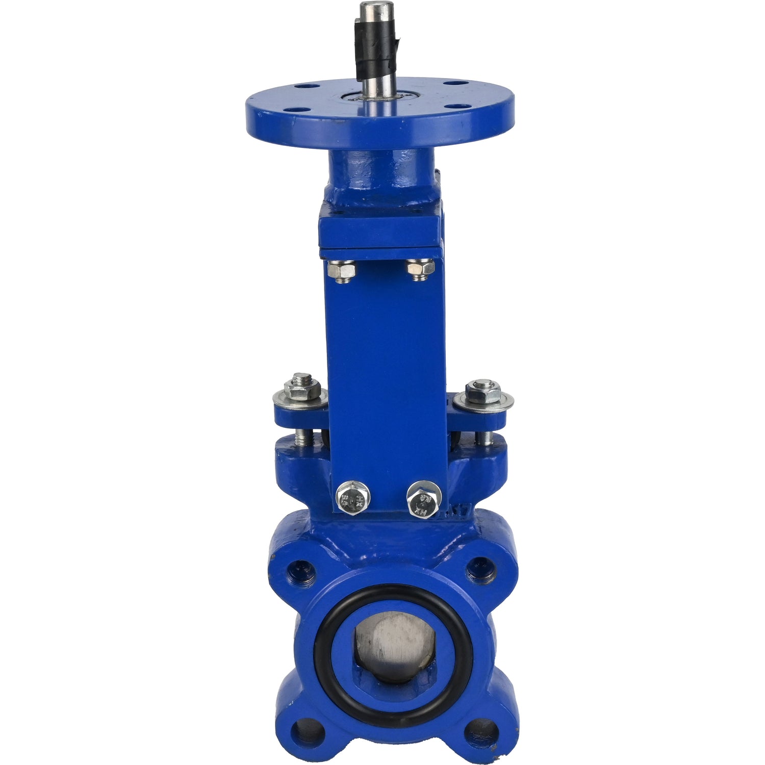 Vanne à guillotine Elephant GVKN1331E-2W-Fb-ISO, matériau du corps - fonte GGG40, matériau du couteau - acier inoxydable AISI 304, joint - EPDM, tige uniquement