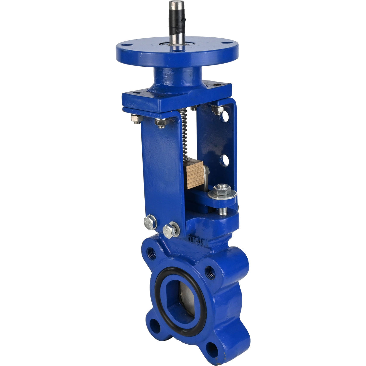 Vanne à guillotine Elephant GVKN1331E-2W-Fb-ISO, matériau du corps - fonte GGG40, matériau du couteau - acier inoxydable AISI 304, joint - EPDM, tige uniquement