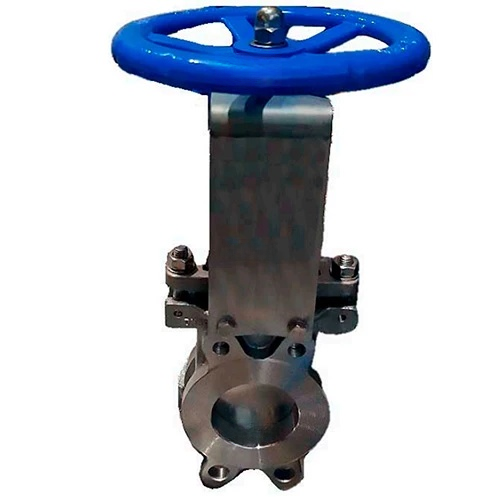 Gate valve Elephant GVKN3131M-1W-Fb-S DN80 16 bar single-sided, wafer, non-rising spindle, body - stainless steel 304, gate - stainless steel 304, seal - metal, control - handwheel, WENZ