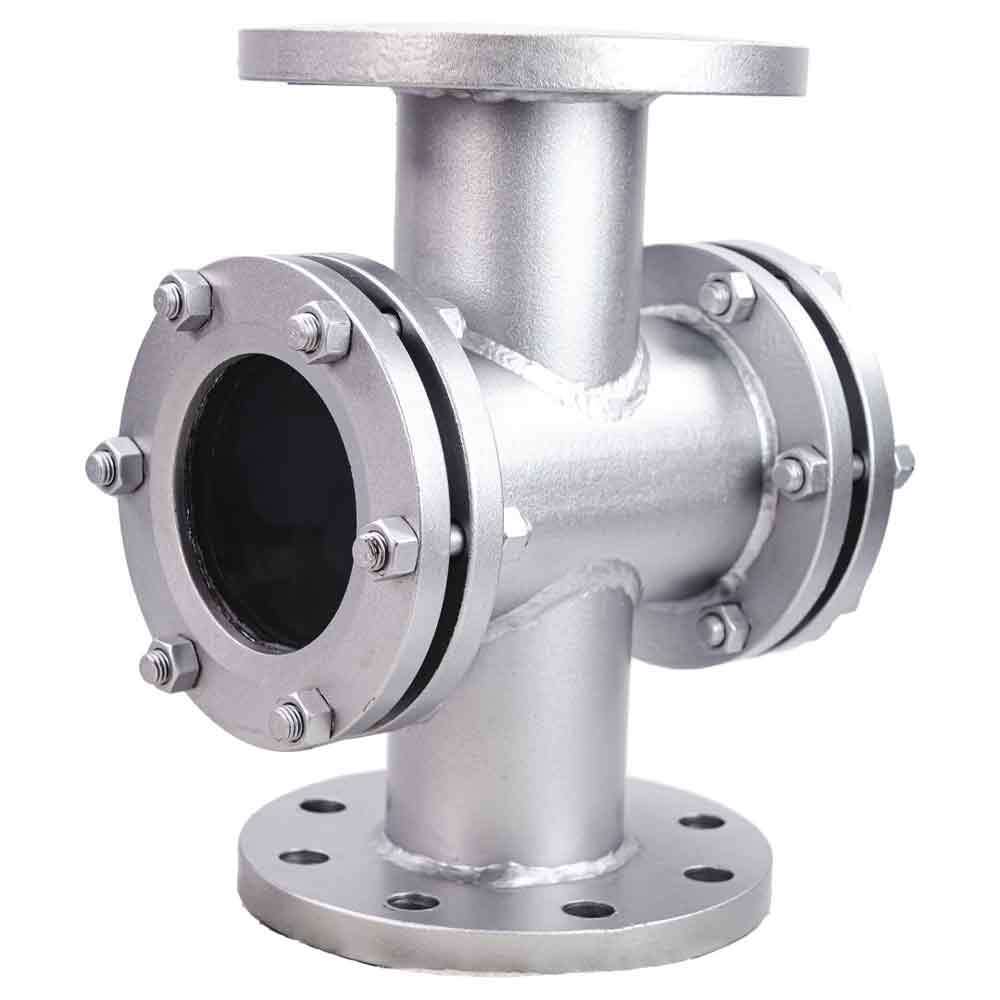 Voyant à bride Elephant WCB-BS-F-1, matériau du corps - acier inoxydable AISI 1020