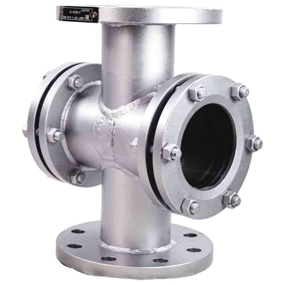 Voyant à bride Elephant WCB-BS-F-1, matériau du corps - acier inoxydable AISI 1020