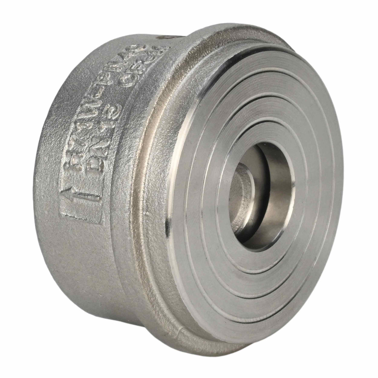 Clapet anti-retour à ressort Elephant VCS3232-Fb 40 bar matériau du corps - acier inoxydable AISI 316, matériau de verrouillage - acier inoxydable AISI 316, bride compacte