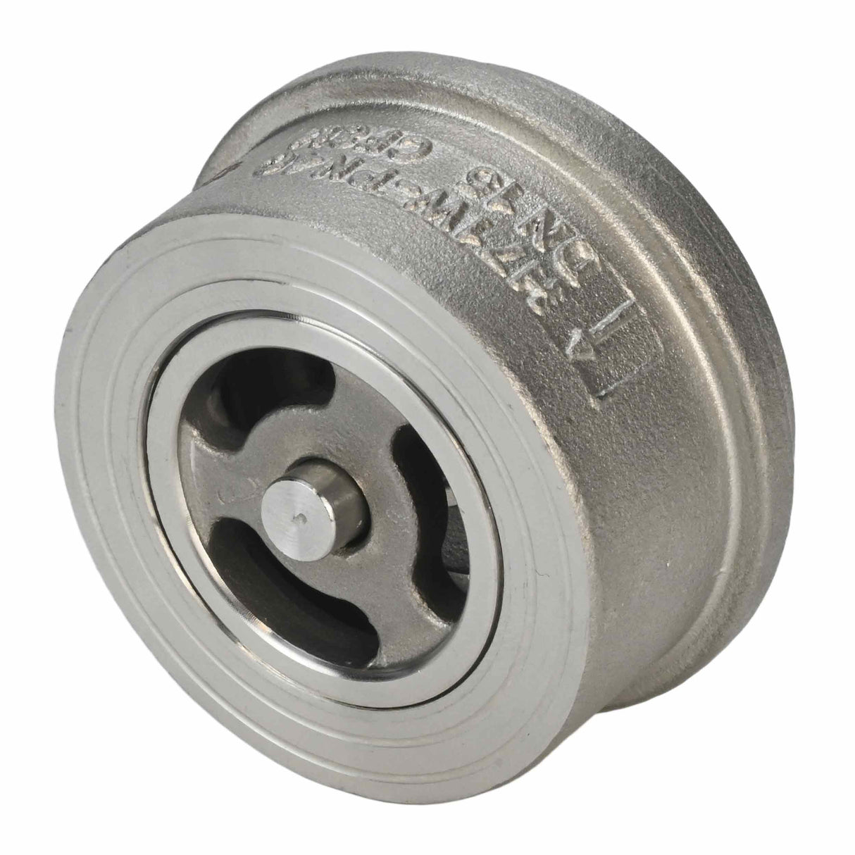 Clapet anti-retour à ressort Elephant VCS3232-Fb 40 bar matériau du corps - acier inoxydable AISI 316, matériau de verrouillage - acier inoxydable AISI 316, bride compacte