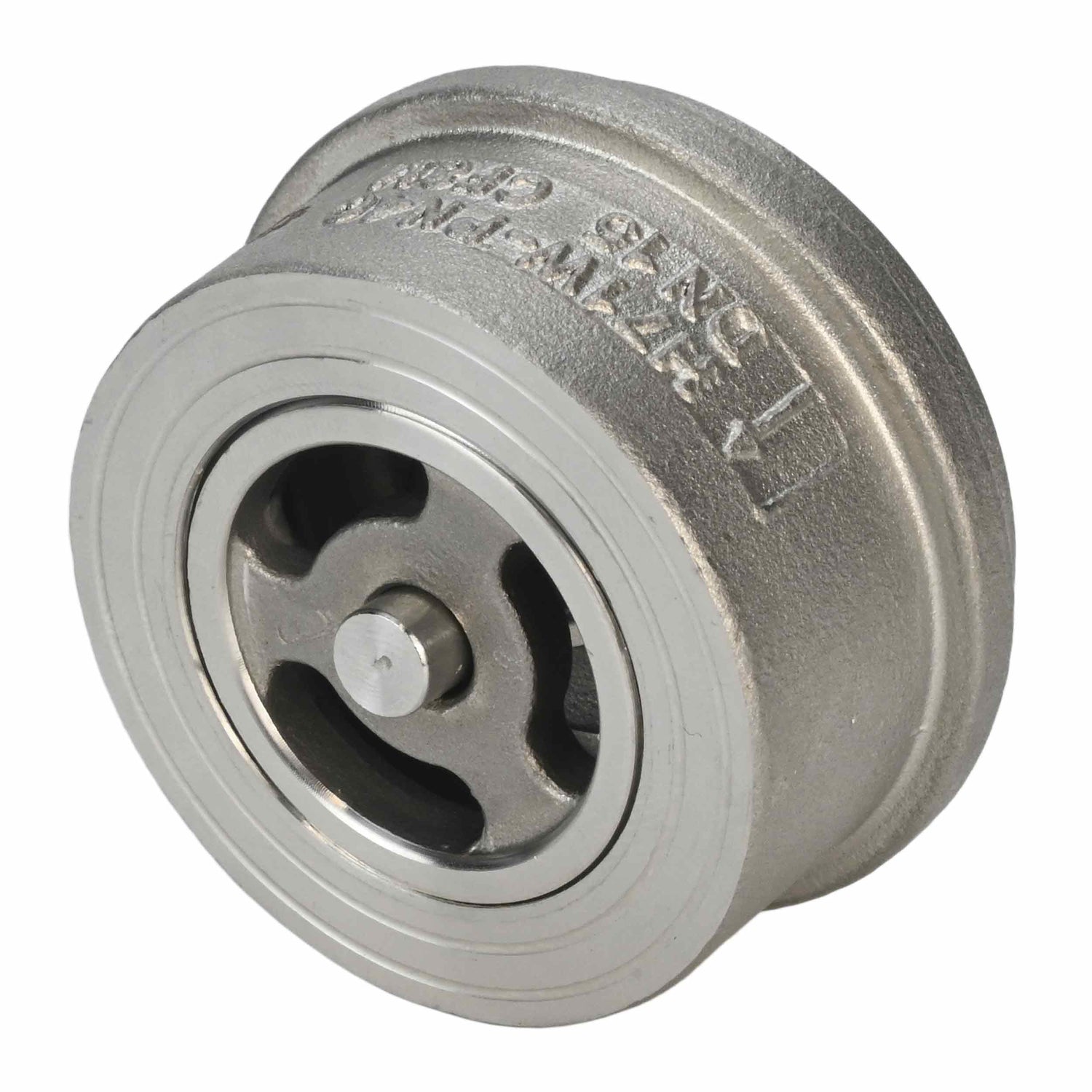 Clapet anti-retour à ressort Elephant VCS3232-Fb 40 bar matériau du corps - acier inoxydable AISI 316, matériau de verrouillage - acier inoxydable AISI 316, bride compacte