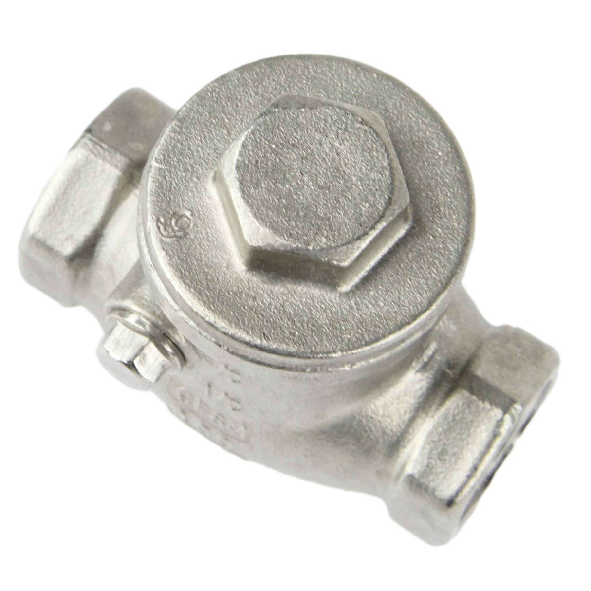 Clapet anti-retour à battant Elephant VC3232P-T matériau du corps - acier inoxydable AISI 316, matériau de l'élément de fermeture - acier inoxydable AISI 316, joint - PTFE