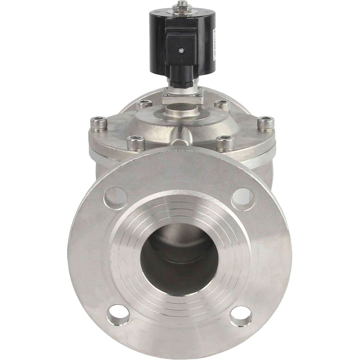 Électrovanne électrique à deux voies à action indirecte normalement fermée Elephant VSF-601N-PU-NC NBR 110/220V, matériau du corps - acier inoxydable AISI 304, joint - NBR