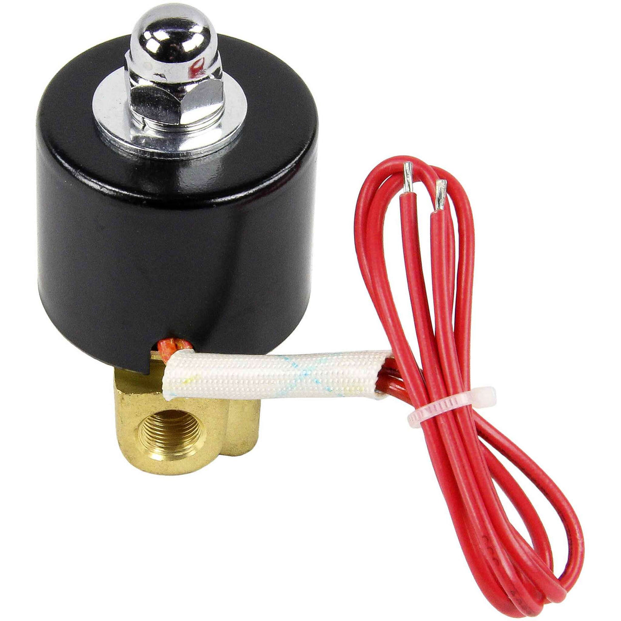 Électrovanne électrique à action directe à deux voies normalement fermée Elephant VS2W-100E-NC EPDM 110/220V, matériau du corps - laiton, joint - EPDM