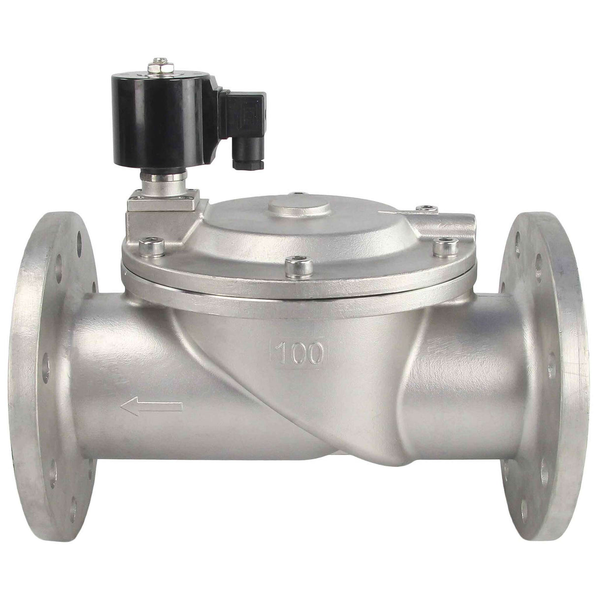 Électrovanne électrique à deux voies à action indirecte, normalement fermée, Elephant VSF-601V-PU-NC VITON 24В, matériau du corps - acier inoxydable AISI 304, joint - Viton