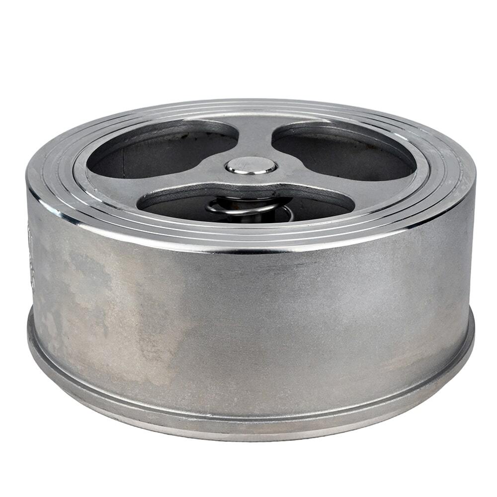 Clapet anti-retour à ressort Elephant VCS3232-Fb 25 bar matériau du corps - acier inoxydable AISI 316, matériau de verrouillage - acier inoxydable AISI 316, bride compacte