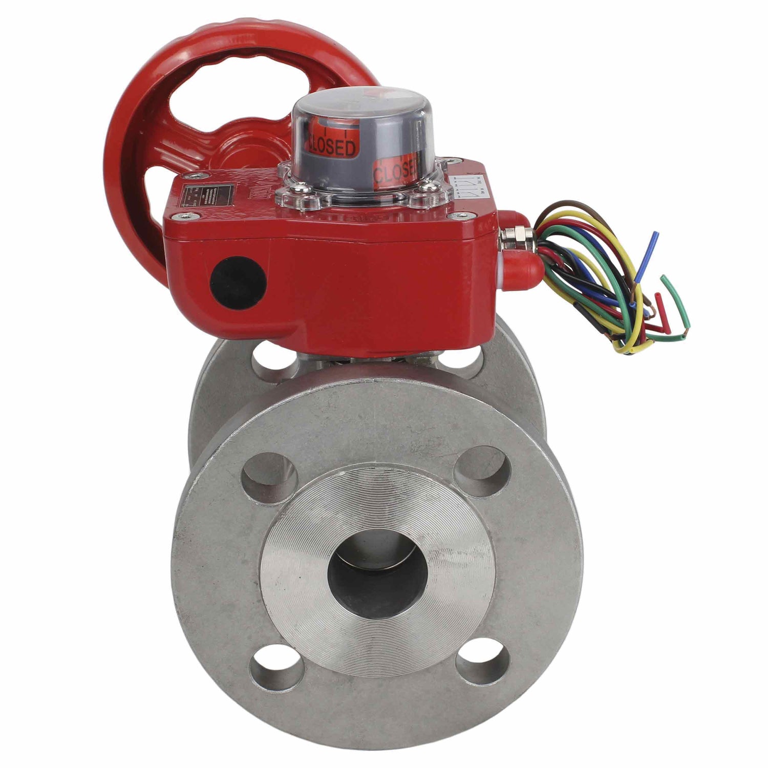 Robinet à boisseau sphérique en acier inoxydable Elephant kchfp HGBF, matériau du corps - acier inoxydable AISI 316L, matériau de la bille - acier inoxydable AISI 316L, joint - PTFE, commande par poignée