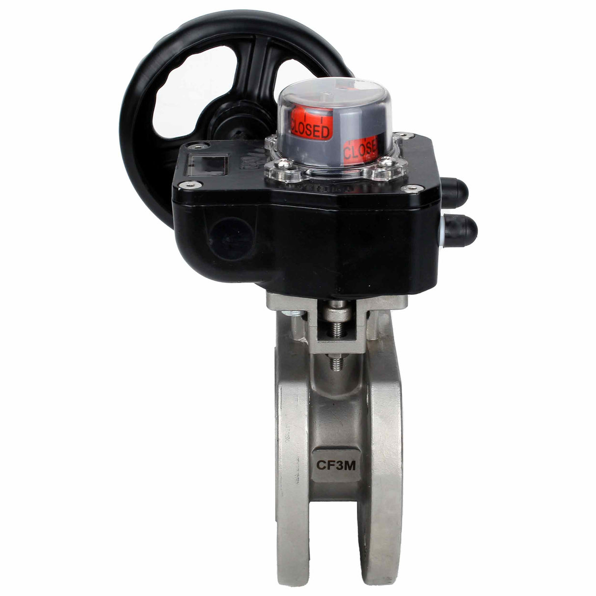 Robinet à boisseau sphérique en acier inoxydable Elephant kchmfp_hgb, matériau du corps - acier inoxydable AISI 316, matériau de la bille - acier inoxydable AISI 316, joint - PTFE, commande par poignée