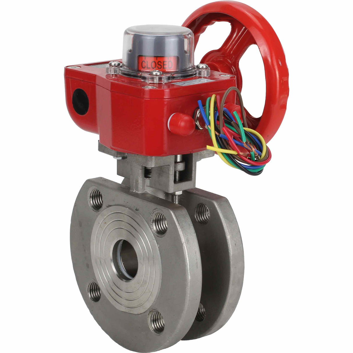 Robinet à boisseau sphérique en acier inoxydable Elephant kchmfp_hgbf, matériau du corps - acier inoxydable AISI 316, matériau de la bille - acier inoxydable AISI 316, joint - PTFE, commande par poignée