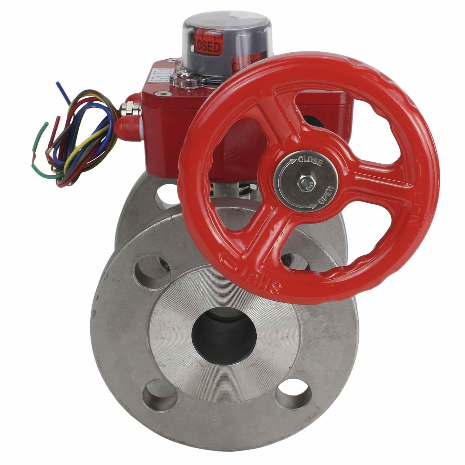 Robinet à boisseau sphérique en acier inoxydable Elephant kchfp HGBF, matériau du corps - acier inoxydable AISI 316, matériau de la bille - acier inoxydable AISI 316, joint - PTFE, commande par poignée