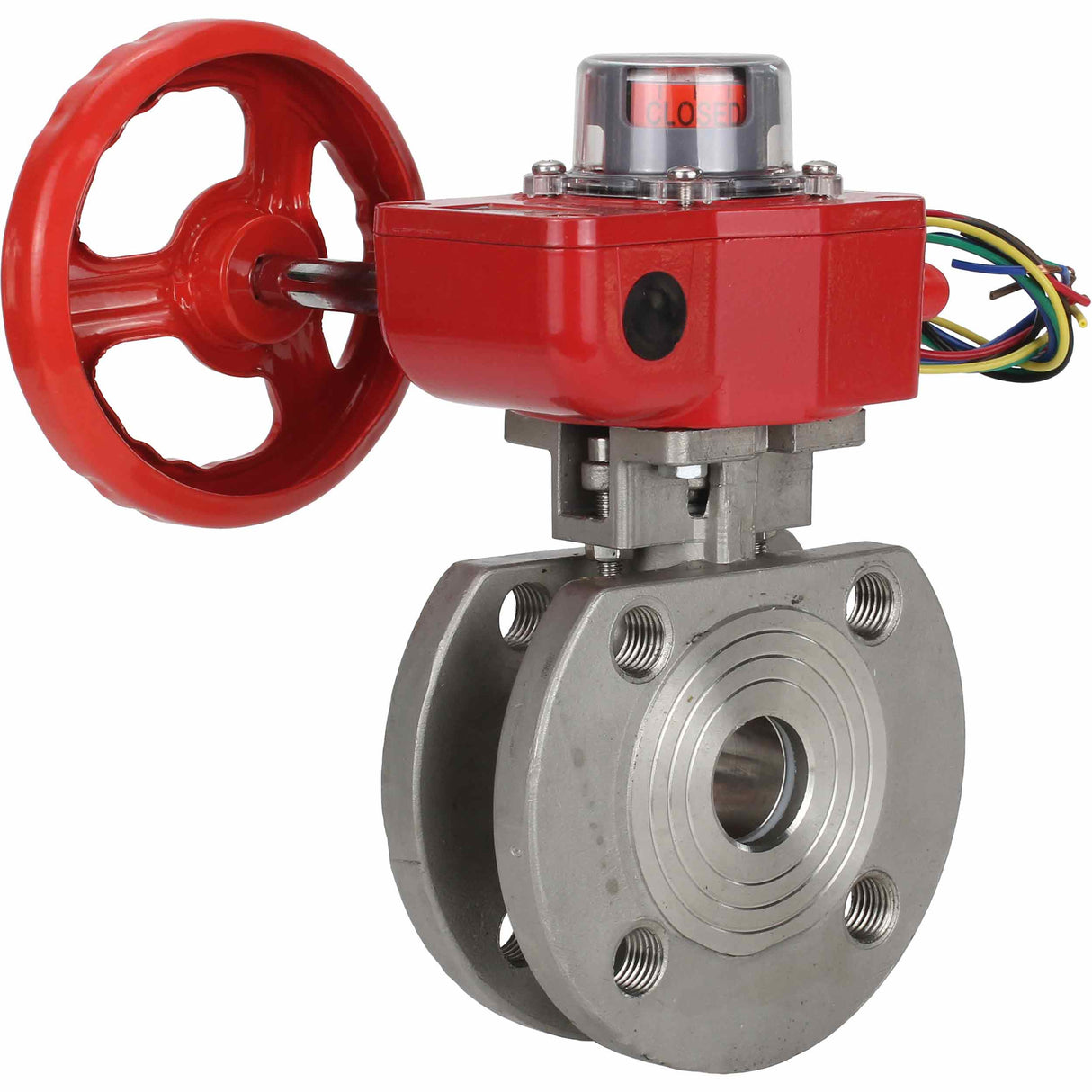 Robinet à boisseau sphérique en acier inoxydable Elephant kchmfp_hgbf, matériau du corps - acier inoxydable AISI 316, matériau de la bille - acier inoxydable AISI 316, joint - PTFE, commande par poignée