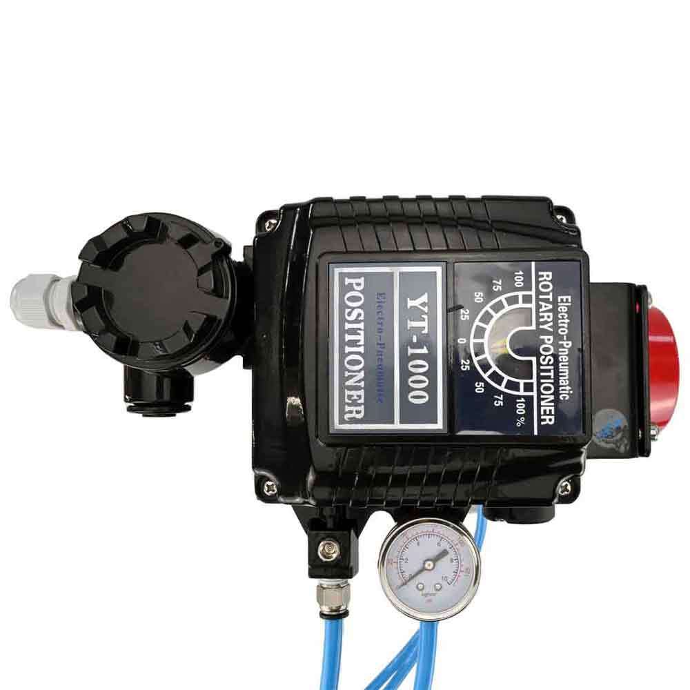 Robinet à boisseau sphérique en acier inoxydable Elephant 3h-l-rpss316200mm-iso-pnevpr-sa-epp-soz, matériau du corps - acier inoxydable AISI 316, matériau de la bille - acier inoxydable AISI 316, joint - PTFE, actionné par actionneur pneumatique