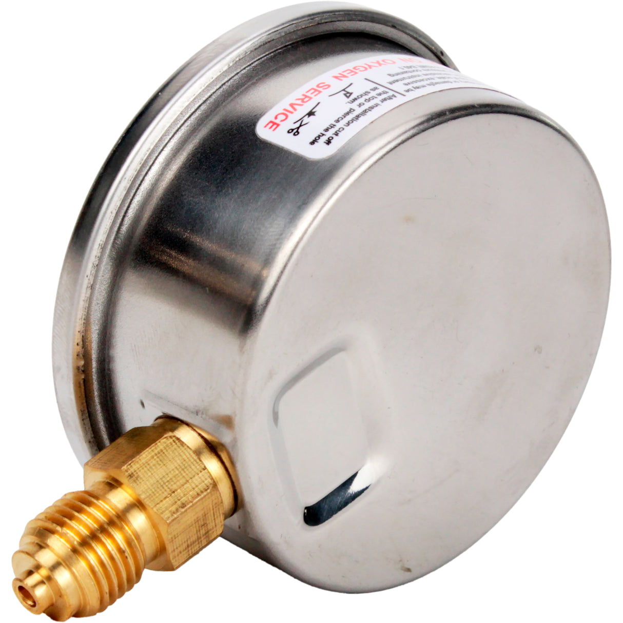 Manomètres anti-vibrations Elephant MB-311-R1, radiaux, acier inoxydable 304, classe de précision 1