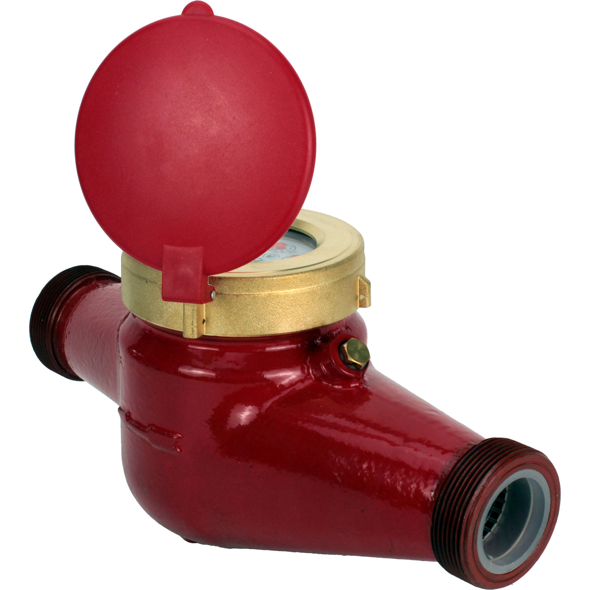 Compteur d'eau Elephant MKU2 universel, à ailettes, non volatil, multijet, fonte, fileté