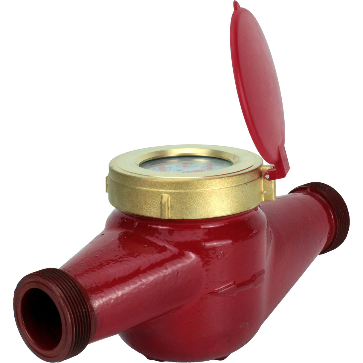 Compteur d'eau Elephant MKU2 universel, à ailettes, non volatil, multijet, fonte, fileté