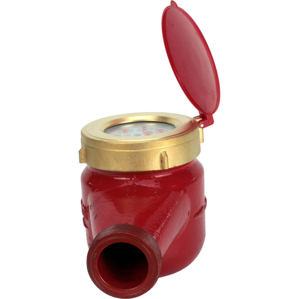 Compteur d'eau Elephant MKU2 universel, à ailettes, non volatil, multijet, fonte, fileté