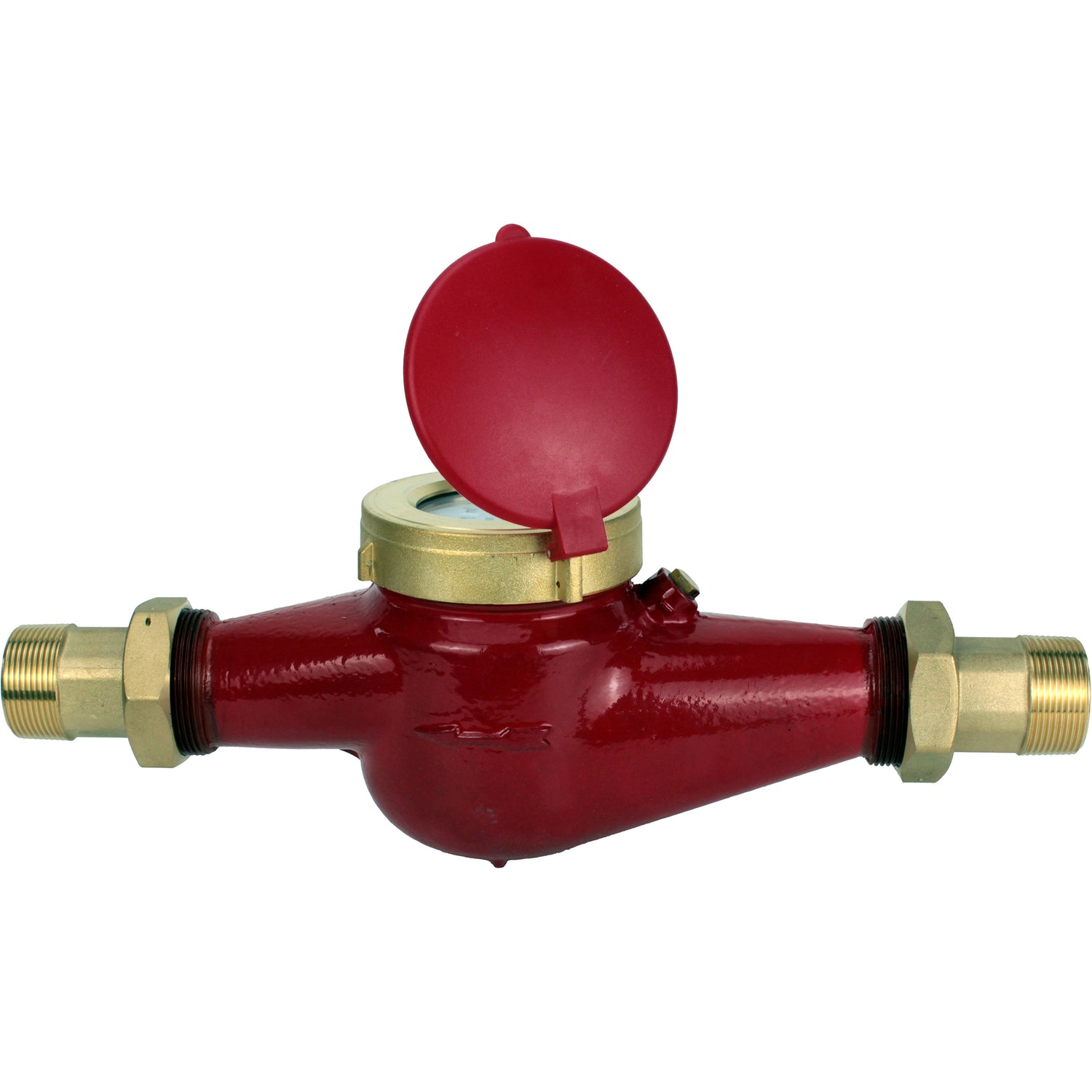 Compteur d'eau Elephant MKU2 universel, à ailettes, non volatil, multijet, fonte, fileté