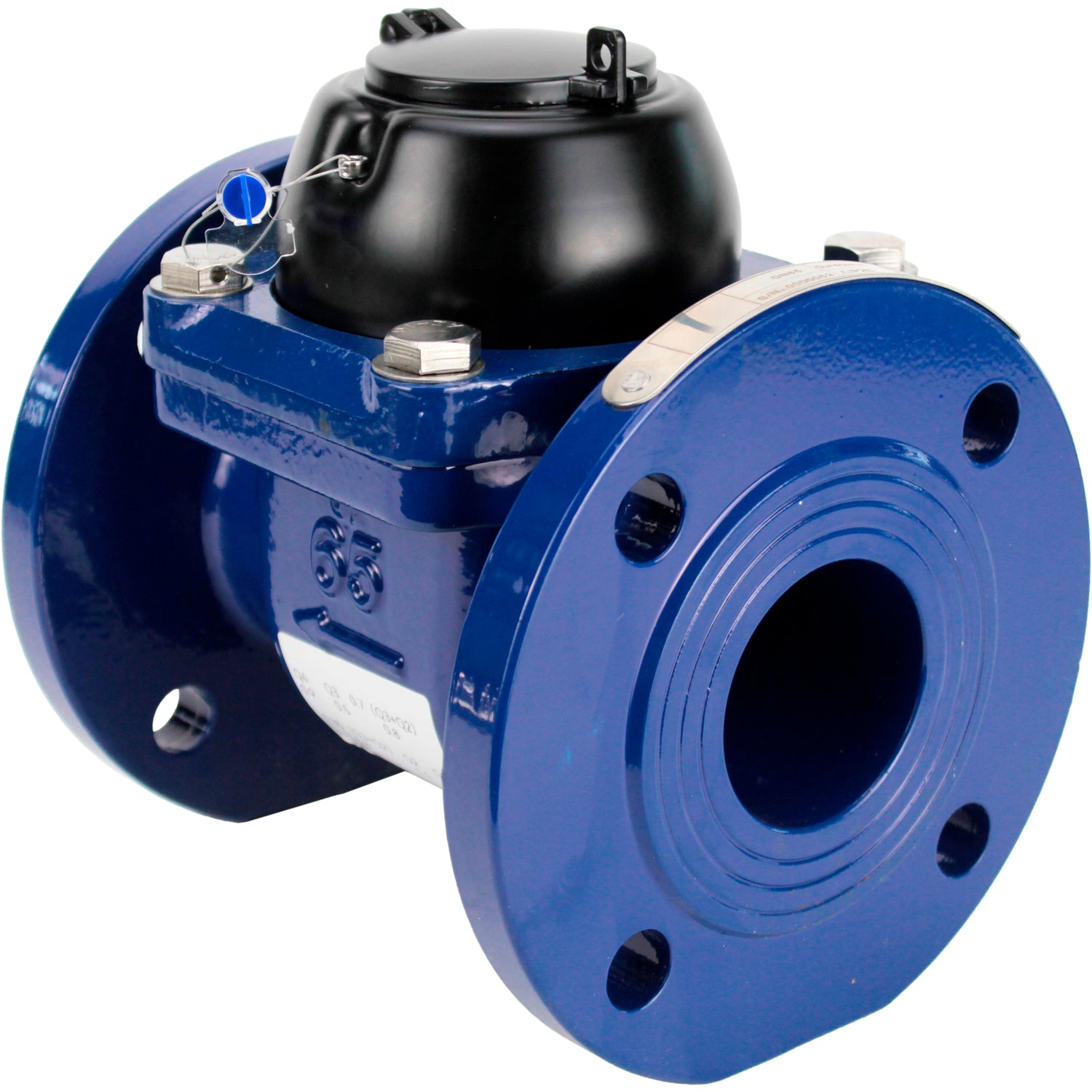 Compteurs d'eau froide Elephant Elephant turbine, non volatile, fonte, à bride