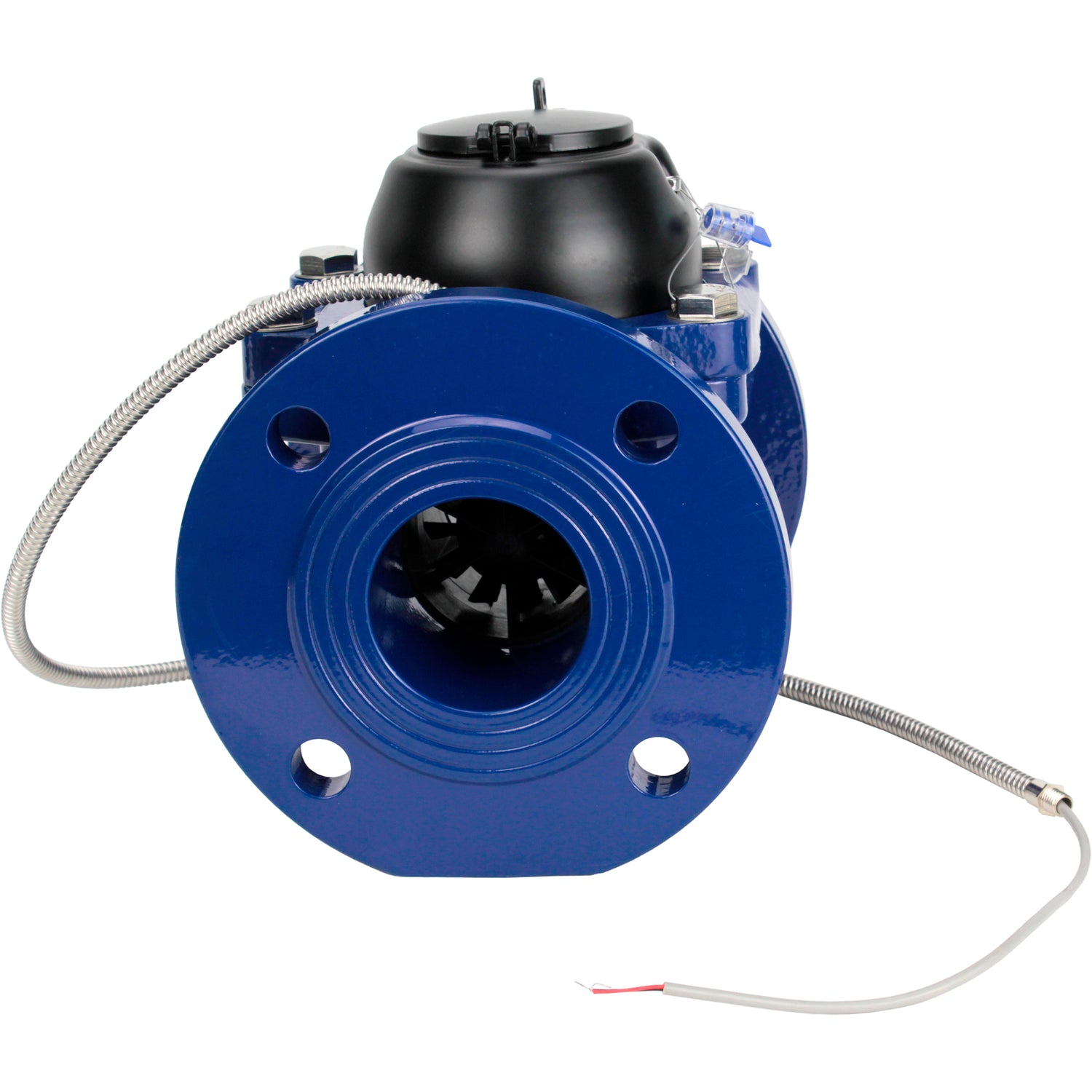 Compteurs d'eau froide Elephant MTX1i turbine, avec sortie impulsionnelle, fonte, à bride