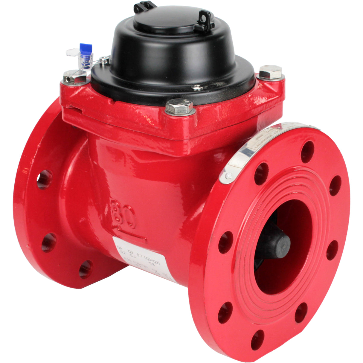 Compteurs d'eau Elephant MTU1 universel, à turbine, autonome en énergie, en fonte, à bride