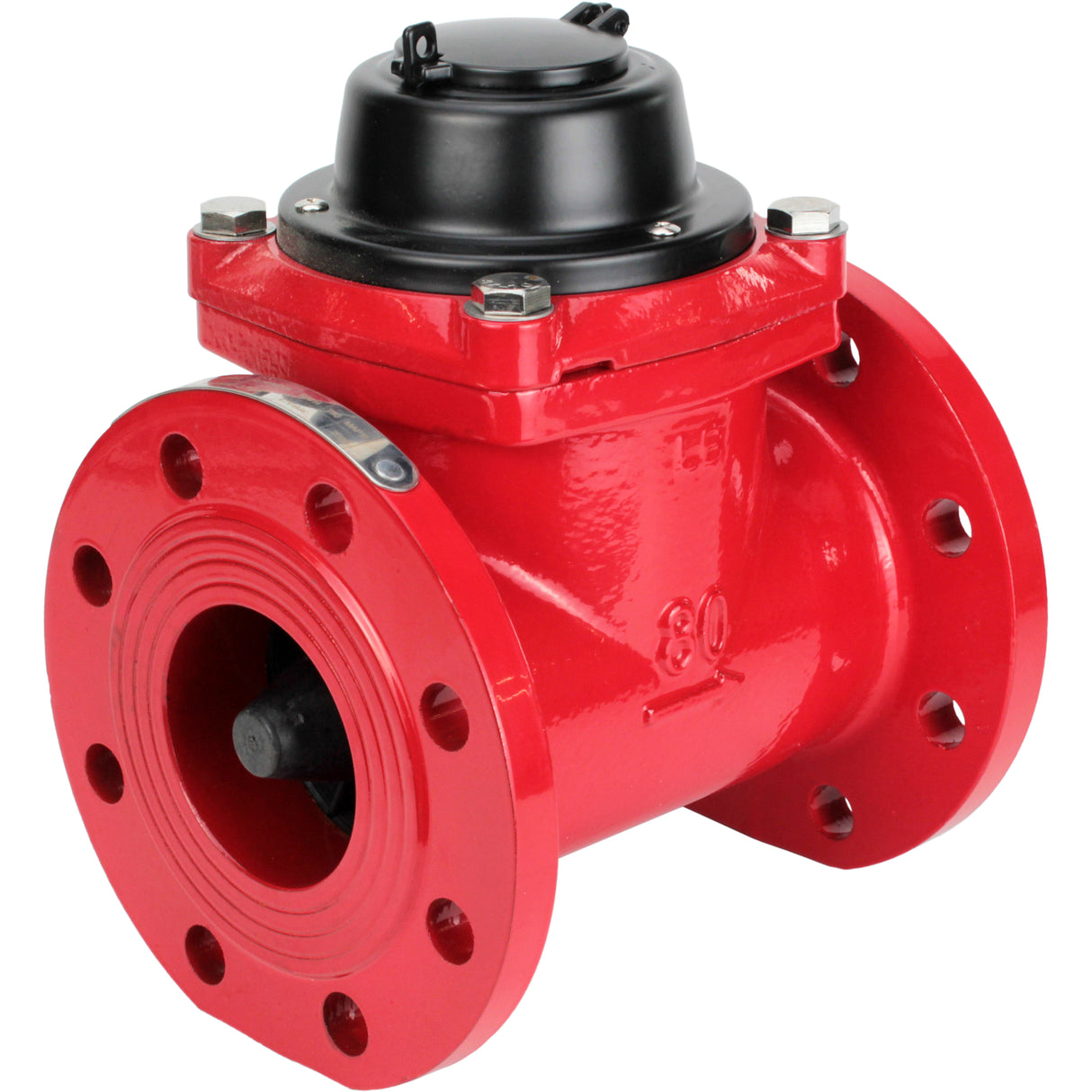 Compteurs d'eau Elephant MTU1 universel, à turbine, autonome en énergie, en fonte, à bride