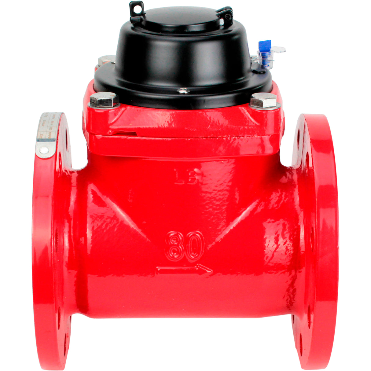 Compteurs d'eau Elephant MTU1 universel, à turbine, autonome en énergie, en fonte, à bride