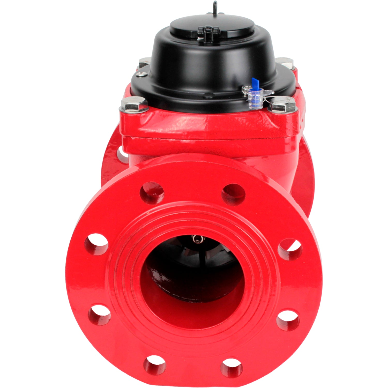 Compteurs d'eau Elephant MTU1 universel, à turbine, autonome en énergie, en fonte, à bride