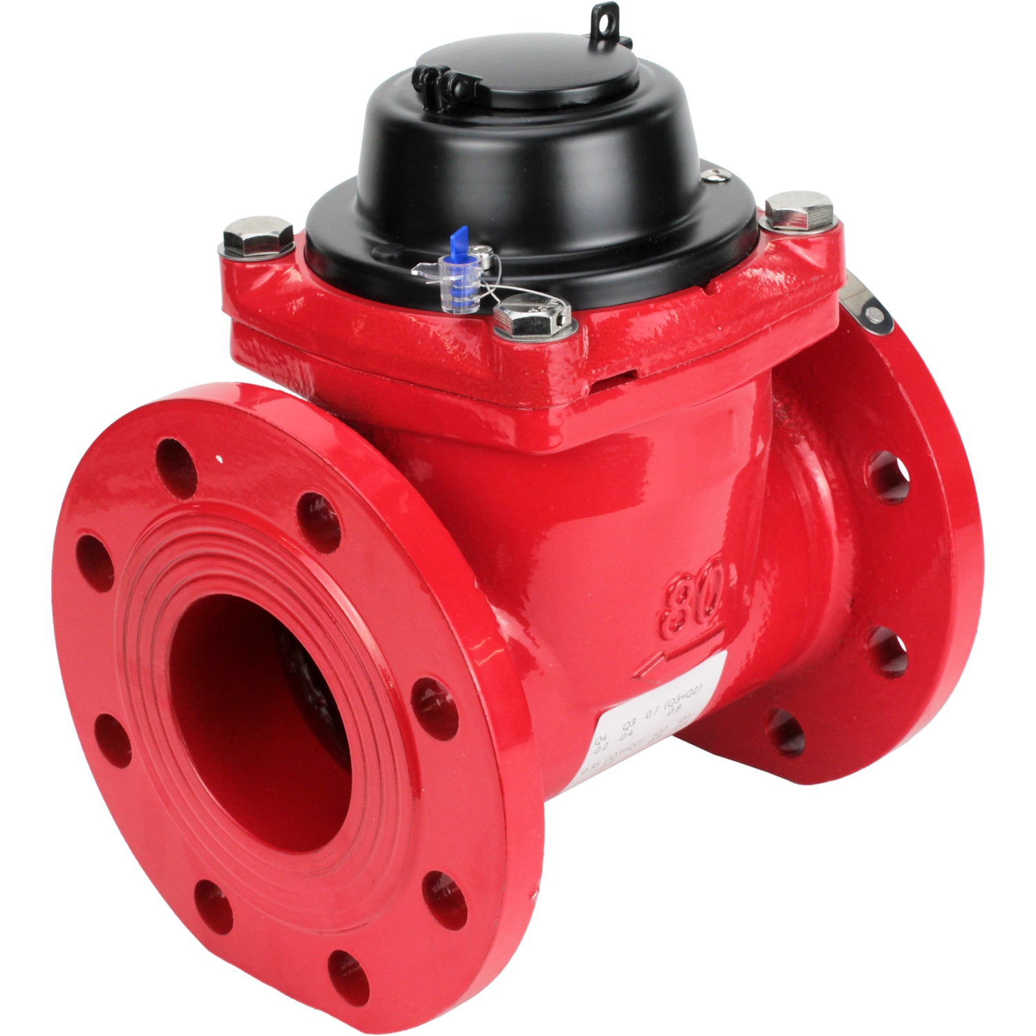 Compteurs d'eau Elephant MTU1 universel, à turbine, autonome en énergie, en fonte, à bride