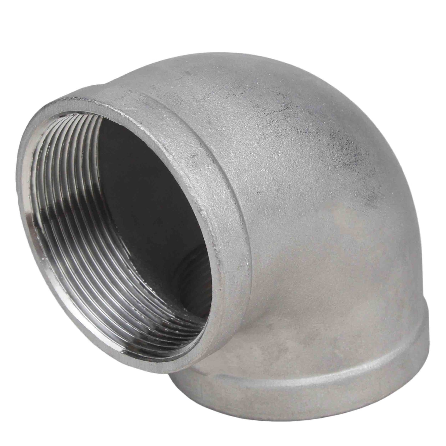 Coudes (angles) en acier Elephant PN16 angle 90°, corps - acier inoxydable 316, raccordement - filetage femelle / femelle