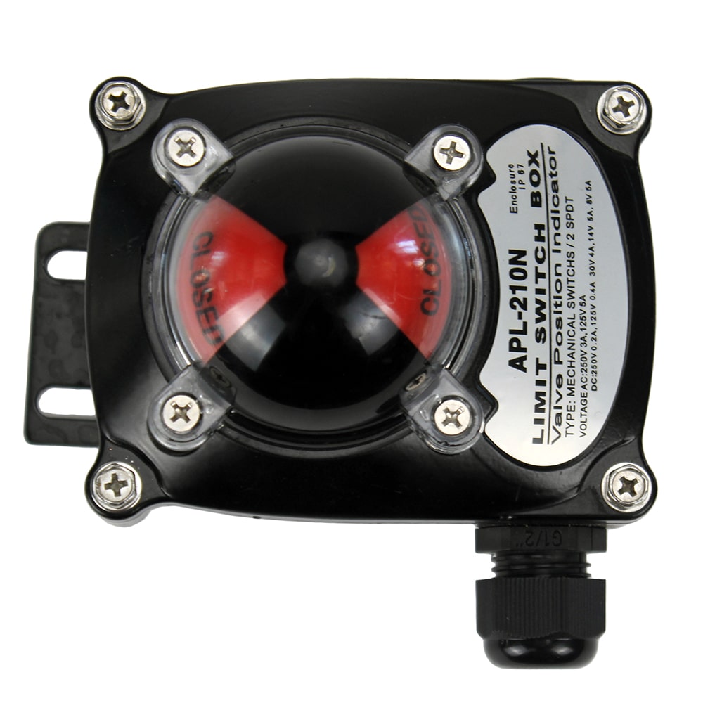 Interrupteur de fin de course Elephant APL-210N Matériau du corps - alliage d'aluminium