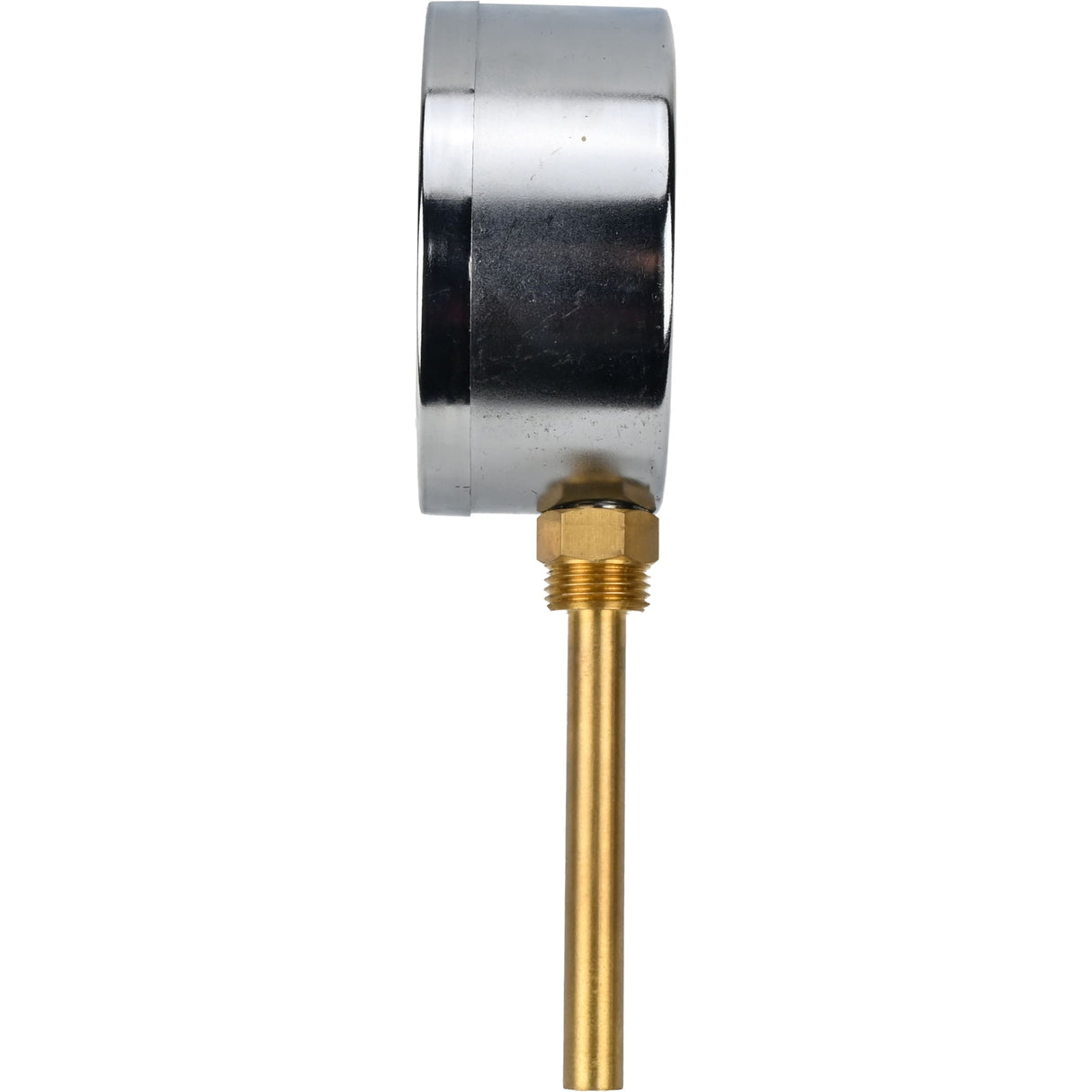 Thermomètres radiaux bimétalliques Elephant TB-301-R2.5 PN16, acier inoxydable, longueur de la partie immergée 46-100 mm, classe de précision - 2,5